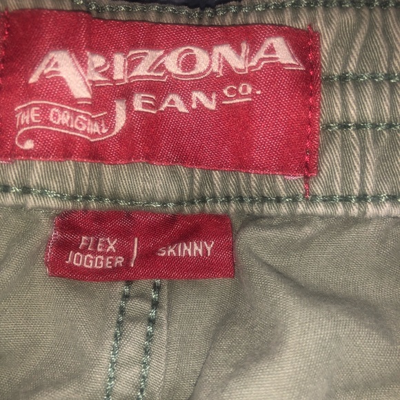 (3-pair bundle) Arizona Jean Co. Drawstring w/zipper Joggers - Picture 6 of 8